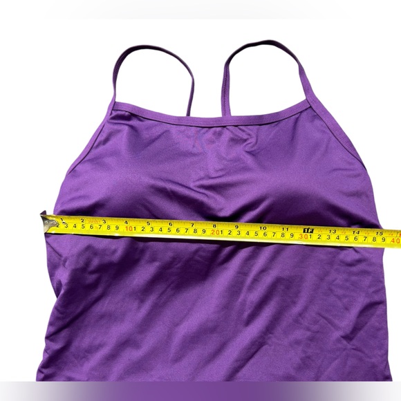 BALEAF womens purple competitive one piece athletic swimsuit size 42 NWT - Picture 8 of 9
